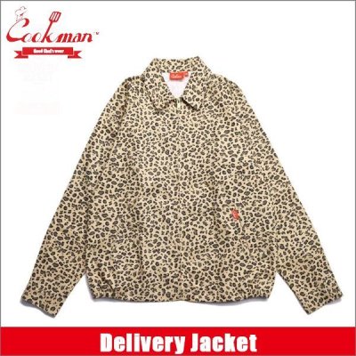 画像1: 【送料無料】COOKMAN クックマン Delivery JKT LEOPARD