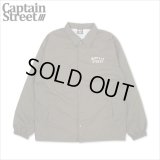 【送料無料】CAPTAIN STREET FO コーチJKT BROWN キャプテンストリート