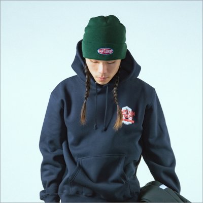 画像4: CAPTAIN STREET Oval Logo ニットキャップ GREEN キャプテンストリート