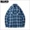 画像1: 【送料無料】BLUCO ブルコ OMBRE CHECK FLANNEL SHIRTS BLUE (1)