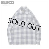 【送料無料】BLUCO ブルコ BUFFALO CHECK FLANNEL SHIRTS NAVY