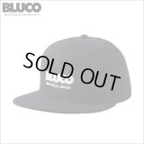 BLUCO ブルコ 6PANEL CAP -LOGO- BLACK