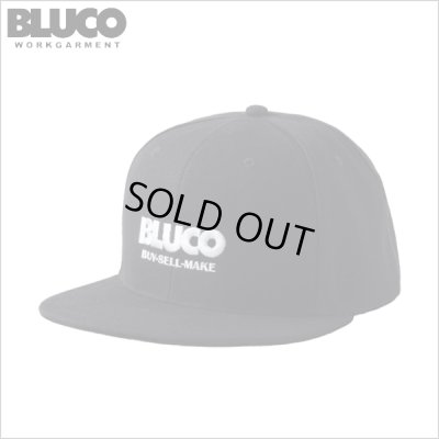 画像1: BLUCO ブルコ 6PANEL CAP -LOGO- BLACK