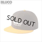 BLUCO ブルコ 6PANEL CAP -LOGO- BROWN