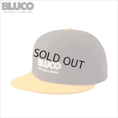 画像1: BLUCO ブルコ 6PANEL CAP -LOGO- BROWN