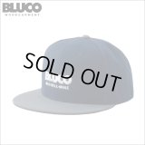 BLUCO ブルコ 6PANEL CAP -LOGO- NAVY