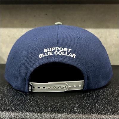 画像2: BLUCO ブルコ 6PANEL CAP -LOGO- NAVY