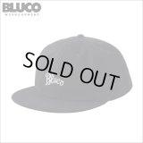 BLUCO ブルコ 6PANEL CAP -SCRIPT- BLACK