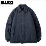 【送料無料】BLUCO ブルコ T/C COACH JACKET -QUILTING LINING- CHARCOAL