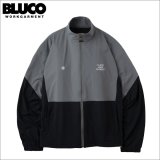 【送料無料】BLUCO ブルコ STRETCH TRACK JACKET -COMBINATION- GRAY/BLACK