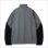 画像2: 【送料無料】BLUCO ブルコ STRETCH TRACK JACKET -COMBINATION- GRAY/BLACK (2)