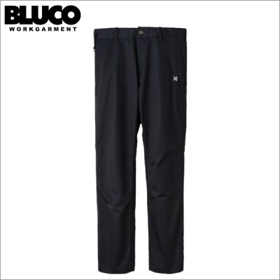 画像1: 【送料無料】BLUCO ブルコ STRETCH SLIM WORK PANTS BLACK