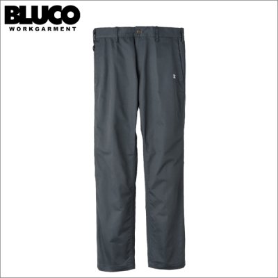 画像1: 【送料無料】BLUCO ブルコ STRETCH SLIM WORK PANTS GRAY