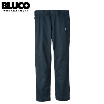 画像1: 【送料無料】BLUCO ブルコ STRETCH SLIM WORK PANTS BLUE