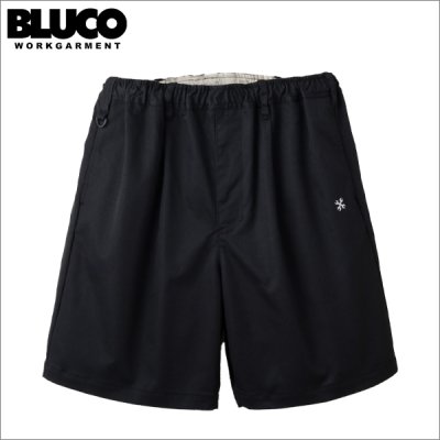 画像1: 【送料無料】BLUCO ブルコ STRETCH EASY WORK SHORTS BLACK