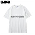 BLUCO ブルコ PRINT TEE -USUGROW- WHITE