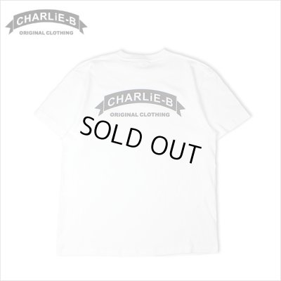 画像1:  CharlieB チャーリービー Arch Tシャツ WHITE