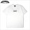 画像1: CharlieB チャーリービー DM Logo Tシャツ WHITE (1)
