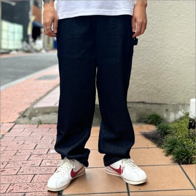 画像2: 【送料無料】COOKMAN クックマン Carpenter's パンツ DENIM NAVY