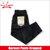 【送料無料】COOKMAN クックマン Harvest パンツ Cropped High Wale コーデュロイ BLACK