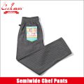 【送料無料】COOKMAN クックマン Semiwide Chef パンツ Herringbone DENIM LIGHT BLACK