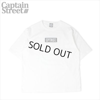 画像1: 【50%OFF】CAPTAIN STREET Box Logo BIG Tシャツ WHITE キャプテンストリート