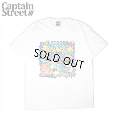 画像1: 【40％OFF】CAPTAIN STREET OZ Tシャツ WHITE キャプテンストリート