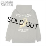 【20％OFF】【送料無料】CAPTAIN STREET VT P/Oパーカー OLIVE キャプテンストリート