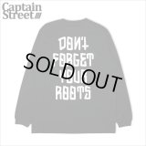 CAPTAIN STREET DFYR L/S Tシャツ BLACK キャプテンストリート