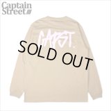 CAPTAIN STREET CAPST Logo L/S Tシャツ CAMEL キャプテンストリート