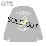 CAPTAIN STREET VT L/S Tシャツ BLACK キャプテンストリート