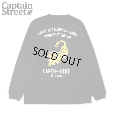 画像1: CAPTAIN STREET VT L/S Tシャツ BLACK キャプテンストリート