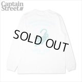 CAPTAIN STREET VT L/S Tシャツ WHITE キャプテンストリート