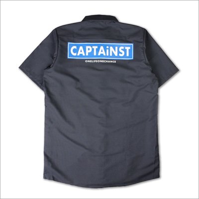 画像2: 【送料無料】CAPTAIN STREET RS S/Sワークシャツ CHARCOAL キャプテンストリート
