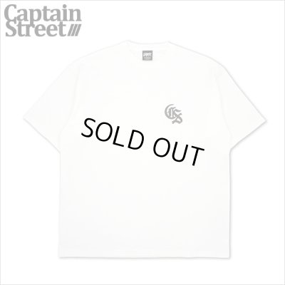 画像1: CAPTAIN STREET Classic CS ヘヴィーウェイトBIG Tシャツ WHITE キャプテンストリート