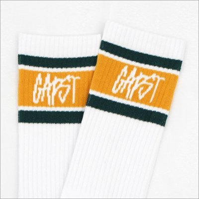 画像2: CAPTAIN STREET CAPST Logo SOCKS WHITE キャプテンストリート