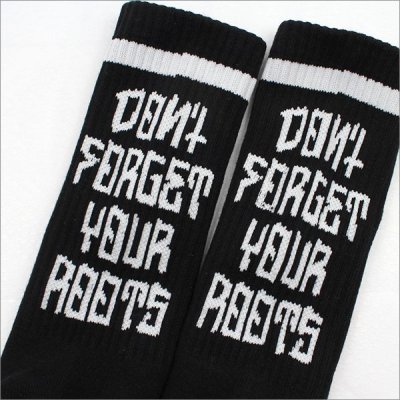 画像2: CAPTAIN STREET DFYR SOCKS BLACK キャプテンストリート