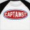 画像5: CAPTAIN STREET Oval Logo ラグランTシャツ BLACK/WHITE キャプテンストリート