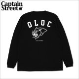 CAPTAIN STREET Bark L/S Tシャツ BLACK キャプテンストリート