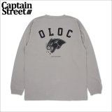 CAPTAIN STREET Bark L/S Tシャツ L.GRAY キャプテンストリート