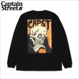 CAPTAIN STREET Skull CTK L/S Tシャツ BLACK キャプテンストリート