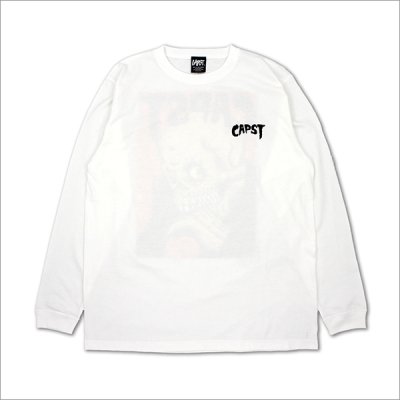 画像2: CAPTAIN STREET Skull CTK L/S Tシャツ WHITE キャプテンストリート