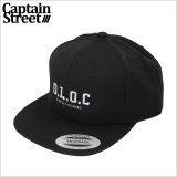 CAPTAIN STREET O.L.O.C スナップバックキャップ BLACK キャプテンストリート