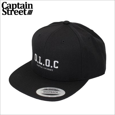 画像1: CAPTAIN STREET O.L.O.C スナップバックキャップ BLACK キャプテンストリート