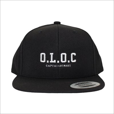 画像3: CAPTAIN STREET O.L.O.C スナップバックキャップ BLACK キャプテンストリート