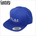 CAPTAIN STREET O.L.O.C スナップバックキャップ BLUE キャプテンストリート