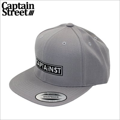 画像1: CAPTAIN STREET RS スナップバックキャップ GRAY キャプテンストリート