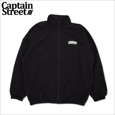 画像1: 【送料無料】CAPTAIN STREET Lettering JKT BLACK キャプテンストリート