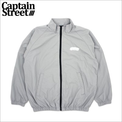 画像1: 【送料無料】CAPTAIN STREET Lettering JKT GRAY キャプテンストリート