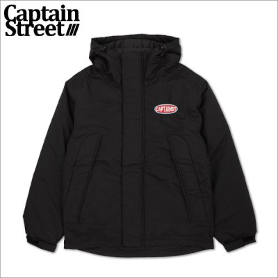 画像1: 【送料無料】CAPTAIN STREET Oval Logo JKT BLACK キャプテンストリート